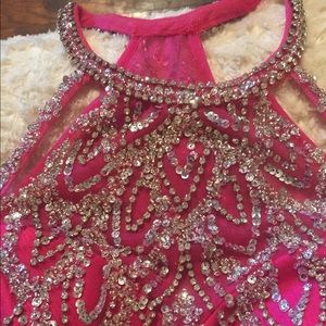 Hot Pink Formal Dress size 12